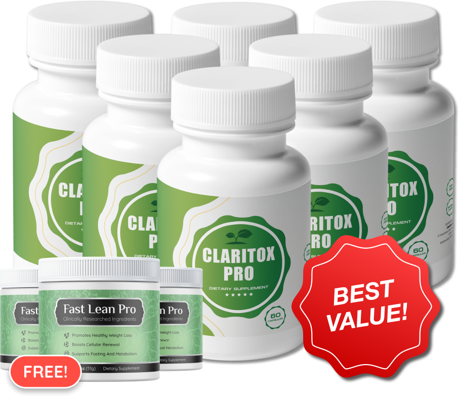 Claritox Pro – 6 Bottle Package
